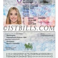 东欧| 斯洛文尼亚ID卡/身份验证卡PSD模板 |Slovenia /Photoshop/PS