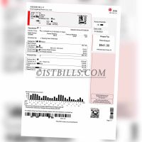 香港地址证明 电费地址证明 香港电灯有限公司 电费账单Hongkong Electric Co., Ltd. Electricity bill