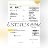加拿大水电费账单 fortisbc电费账单 加拿大地址证明 Canadian utility bills (FortisBC electricity bill), Canadian address proof