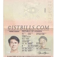 东非| 乌干达护照 Uganda Passport PS/Photoshop/PSD模板