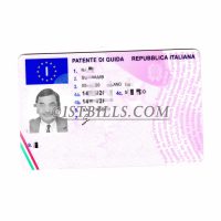 意大利驾照 Italy Drving License 欧盟驾照 PSD可编辑模版（欧盟KYC证件）