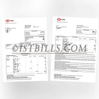 东南亚｜印度尼西亚汇丰银行账单 地址证明 Southeast Asia HSBC Indonesia Bank Statement Proof of Address