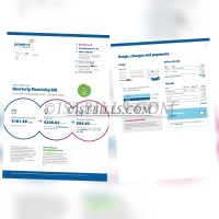 英国地址证明 电费账单UK power ni Electricity bill