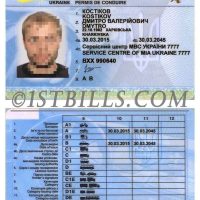 东欧| 乌克兰驾照/驾驶证 Ukraine DL PSD模板（old）