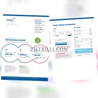 英国地址证明 电费账单UK power ni Electricity bill