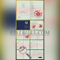 一级建造师职业资格证书PS/PSD模板 China Registered Qualification Certificate Constructor PS/PSD