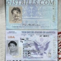 美国护照新版 PS/PSD模板 America|USA Passport Template (New)