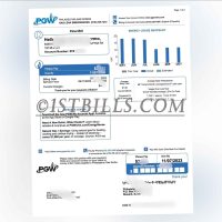 美国宾夕法尼亚州 地址证明  费城PGW燃气账单 Proof of address in Pennsylvania, USA Philadelphia PGW gas bill