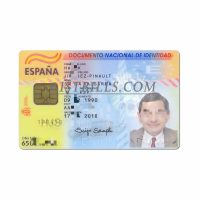 西班牙ID Spain ID 西班牙身份证 欧盟KYC证件 PSD模版可编辑