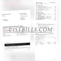 美国银行BOA 公司银行流水账单 地址证明 Bank of America Bank Corporate Bank Statement Proof of Address