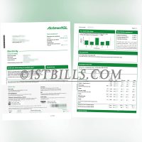 澳大利亚 Actewagl 电费费账单 水电燃气账单 澳洲地址证明  Australian Actewagl electricity bill, water and gas bill, Australian address proof.