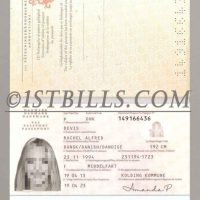 欧盟|北欧| 丹麦护照 Denmark passport PSD/Photoshop/PS模板