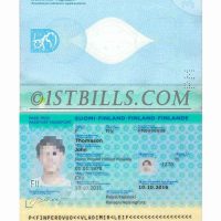 欧盟|北欧| 芬兰护照 Finland Passport PS/Photoshop/PSD模板（V2版）