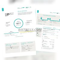 英国EE话费账单UK EE Phone Bill