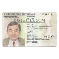 德国ID Germany ID 德国身份证 欧盟KYC证件 PSD模版可编辑