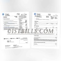 美国运通白金信用卡账单 地址证明 American Express Platinum Credit Card Statement Proof of Address