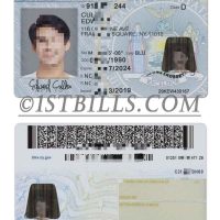 USA美国纽约州New York新版驾驶证/驾照高质量PSD模板/Photoshop/PS（V3版）