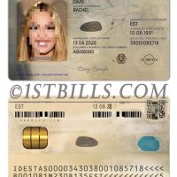 东欧|波罗的海| 爱沙尼亚ID卡身份证卡PSD模板 Estonia /Photoshop/PS