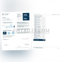 美国俄勒冈州 水电账单 地址证明 PGE 电费账单 Oregon, USA - Utility bills, proof of address, PGE electricity bill