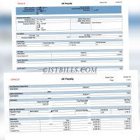 收入证明 甲骨云Oracle英国公司工资单（收入证明）
