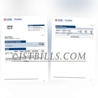 东南亚｜印度尼西亚 大华银行账单地址证明 Southeast Asia Indonesia UOB Statement Address Proof