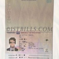 东南亚| 新加坡护照 Singapore Passport PSD/Photoshop/PS模板（扫描件版