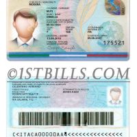 欧盟| 意大利ID卡/身份卡 Italy PSD/photoshop/PS模板