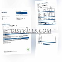 奥地利地址证明电费账单 Austria verbund Electricity bill