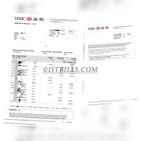 香港汇丰银行账单地址证明 HSBC HK Bank Statement