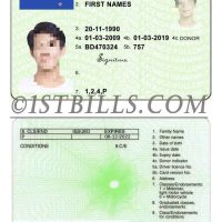 澳洲| 新西兰驾驶证/驾照 New zealand DL PSD/Photoshop/PS模板