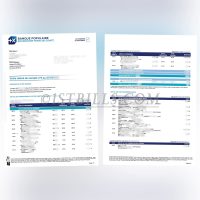 法国 Banque Populaire 大众银行账单 地址证明 French Banque Populaire (Popular Bank) statement, proof of address