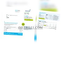 英国公司地址证明 燃气账单UK Company Gas bill UK company registration