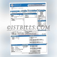 台湾电费账单 台湾電力公司 地址证明 Taiwan Power Company Electricity bill address proof