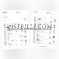 瑞士 UBS银行账单 地址证明 Swiss UBS bank statement Proof of address