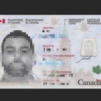 加拿大居留卡 PSD模版 Canadian Residence Card PSD
