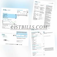 USA Duke Energy Utility Bills 美国Duke Energy水电费账单 KYC地址证明PDF
