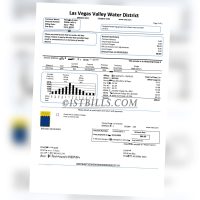 美国地址证明 水费账单 拉斯维加斯 Water bill（美国地址证明）