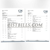 德国C24银行账单 欧盟地址证明 German C24 bank statement EU address proof
