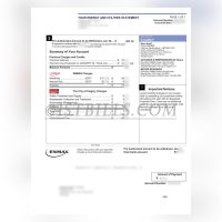 加拿大 ENMAX 水电费账单 地址证明 Canadian ENMAX utility bills and proof of address