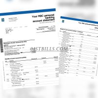 加拿大皇家银行RBC账单 Bank Statement（加拿大地址证明）