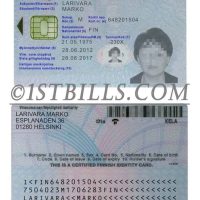 北欧| 芬兰ID卡/身份认证卡 Finland PSD/photoshop/PS模板