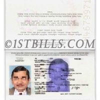 南亚| 斯里兰卡护照 PSD模板 Sri Lanka Passport Photoshop/PSD